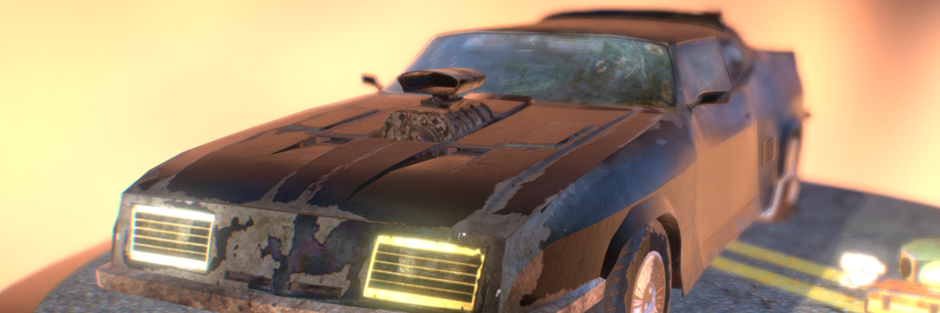 3D Mad Max Ford Falcon 3D Mad Max Ford Falcon