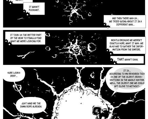 Bezmenný Komiks projekt - strana 1