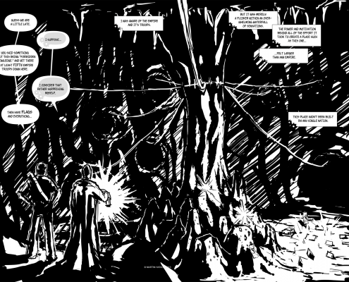 Bezmenný Komiks projekt - strana 4,5