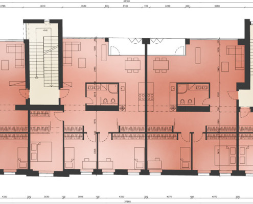 Layout - 2nd and 3rd floor