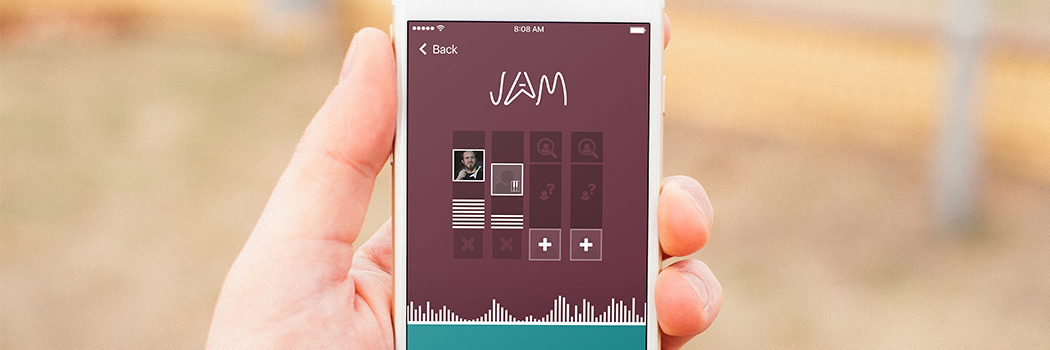 Jam App design (UI+UX)
